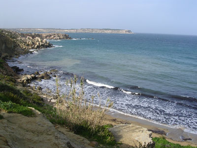 Selmun Bay (Imgiebah), Mellieha, Malta