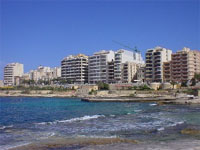 Sliema coast